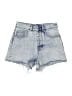 Zara Blue Denim Shorts Size 4 - photo 1