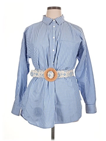 Ann Taylor LOFT Long Sleeve Button-Down Shirt (view 1)