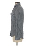 Express Gray Long Sleeve Button-Down Shirt Size S - photo 5