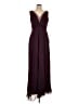 Lulus 100% Polyester Burgundy Cocktail Dress Size L - photo 1