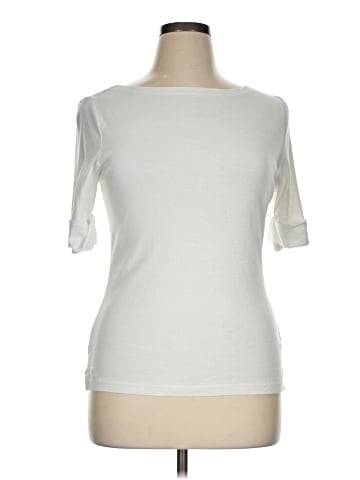 Lauren by Ralph Lauren 3/4 Sleeve T-Shirt (view 1)