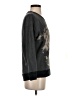 J.Crew 100% Cotton Floral Gray Pullover Sweater Size XS - photo 4