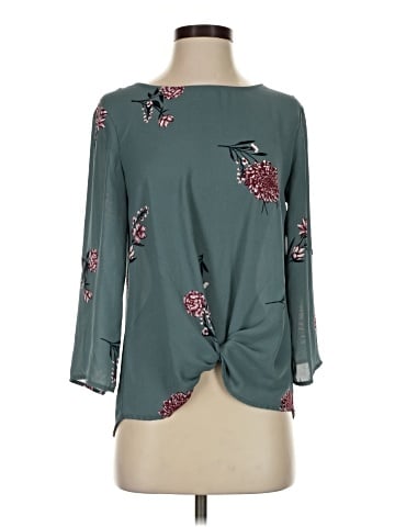 Pink Republic 3/4 Sleeve Blouse (view 1)