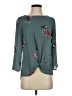 Pink Republic 100% Polyester Teal 3/4 Sleeve Blouse Size XS - photo 1