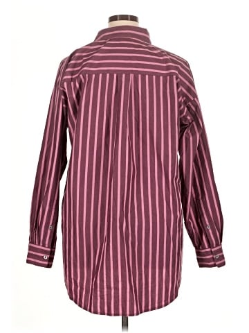 Ann Taylor LOFT Long Sleeve Button-Down Shirt (view 2)