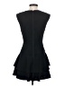 Alice + Olivia 100% Polyester Black Cocktail Dress Size 4 - photo 2