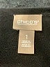 Chico's Black Pullover Sweater Size Med (1) - photo 7