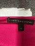 CHRIS McLaughlin 100% Polyester Hearts Pink Cocktail Dress Size 4 - photo 6