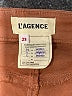 L'Agence Color Block Brown Jeans Size 23 waist - photo 7