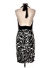 Connected Apparel Graphic Black Cocktail Dress Size 12 - photo 2