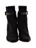 Stuart Weitzman Black Ankle Boots Size 8 1/2 - photo 2