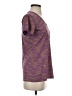 Reebok 100% Polyester Tweed Purple Active T-Shirt Size S - photo 4