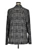 Lane Bryant Houndstooth Black Long Sleeve Blouse Size 14 - 16 Plus - photo 2