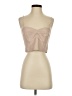 Express 100% Polyester Pink Tan Sleeveless Top Size S - photo 1