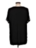 Capote 100% Rayon Black Short Sleeve Top Size L - photo 2