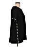 Capote 100% Rayon Black Short Sleeve Top Size L - photo 4