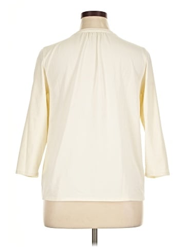 Lands' End 3/4 Sleeve Blouse (view 2)