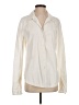 James Perse Ivory Long Sleeve Blouse Size 4 - photo 1