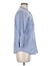 Talbots Blue 3/4 Sleeve Button-Down Shirt Size 8 - photo 4