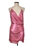 Superdown Metallic Pink Cocktail Dress Size M - photo 1
