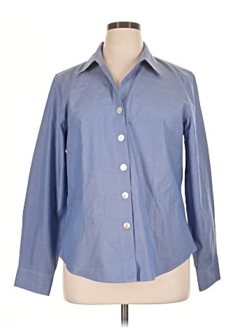Coldwater Creek Long Sleeve Button-Down Shirt (view 1)