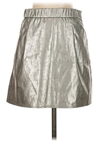 Shein Faux Leather Skirt (view 2)