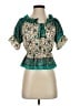 Assorted Brands Teal Short Sleeve Blouse Size S (estimated) - photo 1