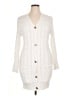 Unbranded 100% Polyester White Cardigan Size XL - photo 1