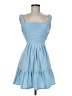 Shein 100% Polyester Blue Cocktail Dress Size 6 - photo 1