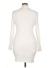 Unbranded 100% Polyester White Cardigan Size XL - photo 2