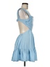 Shein 100% Polyester Blue Cocktail Dress Size 6 - photo 4
