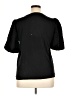 Design History Black Short Sleeve Top Size 1X - photo 2