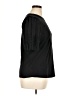 Design History Black Short Sleeve Top Size 1X - photo 4