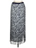 MICHAEL Michael Kors Animal Print Silver Casual Skirt Size L - photo 2