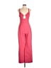 NBD 100% Polyester Solid Pink Jumpsuit Size L - photo 1
