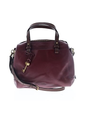 Fossil Leather Satchel (view 1)