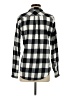 Weatherproof Checkered-gingham Black Long Sleeve Button-Down Shirt Size S - photo 2
