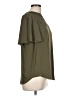 Ann Taylor 100% Polyester Green Short Sleeve Blouse Size L - photo 4
