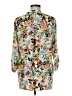 Daniel Rainn 100% Polyester Floral Ivory 3/4 Sleeve Blouse Size M - photo 2