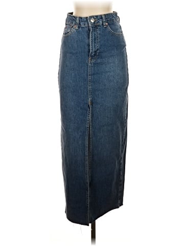 Stradivarius Denim Skirt (view 1)