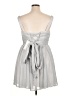 Unbranded Metallic Silver Cocktail Dress Size 16 - photo 2