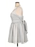 Unbranded Metallic Silver Cocktail Dress Size 16 - photo 5
