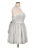 Unbranded Metallic Silver Cocktail Dress Size 16 - photo 4