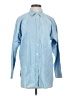 J.Crew Blue Long Sleeve Button-Down Shirt Size 4 - photo 1