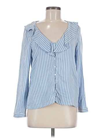 Trafaluc by Zara Long Sleeve Blouse (view 1)