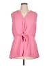 Torrid 100% Polyester Pink Sleeveless Blouse Size 1X Plus (1) - photo 1
