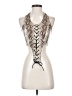 Shein Silver Sleeveless Blouse Size 2 - photo 1