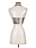 Shein Silver Sleeveless Blouse Size 2 - photo 2