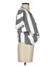 Bishop + Young Stripes Gray Short Sleeve Blouse Size P (petite) - photo 4