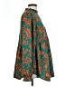 Shein 100% Polyester Paisley Green Long Sleeve Blouse Size L - photo 4